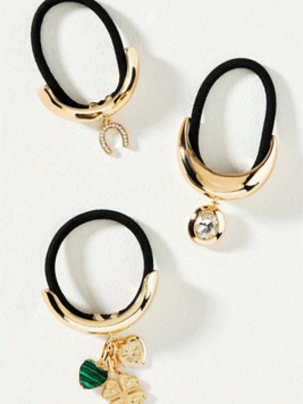 Anthropologie Lucky Charms Pony Hair Accessories New with tags